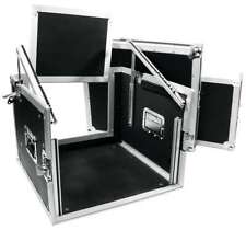6/10 HE 19" ROADINGER DJ-Rack Winkelrack Kombicase L-Rack Workstation Flightcase