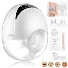 Freihändige Brustpumpe