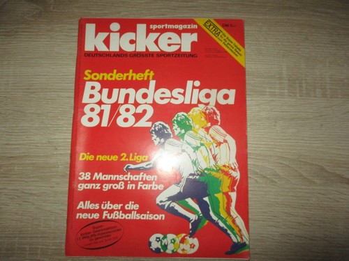 Kicker sonderheft bundesliga - sonderheft,