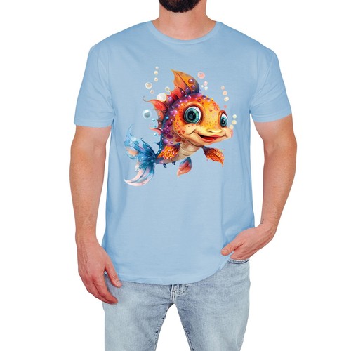 Lustiges buntes fisch - buntes,
