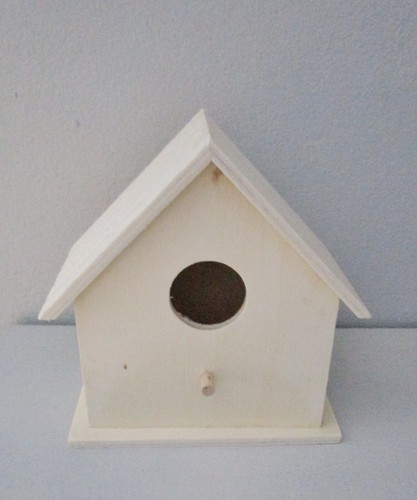 Deko vogelhaus zum bemalen und - deko,