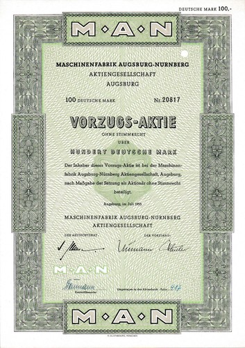 Man aktiengesellschaft histor - aktiengesellschaft,