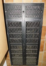 Tür Kachelofen Kamin Schmiedeeisen