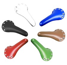 Sport Sattel mit Edelstahlnieten in verschiedenen Farben mit Stahlgestell
