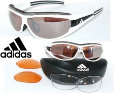 Adidas Sonnenbrille WEIß BRAUN LST a127 evil eye a135 a126 BRILLE a267 SPORT SKI