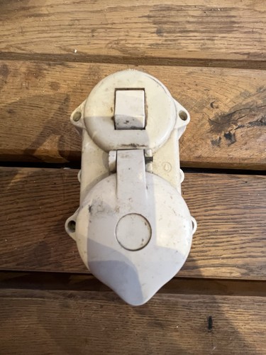 Bakelit steckdose schuko - bakelit,