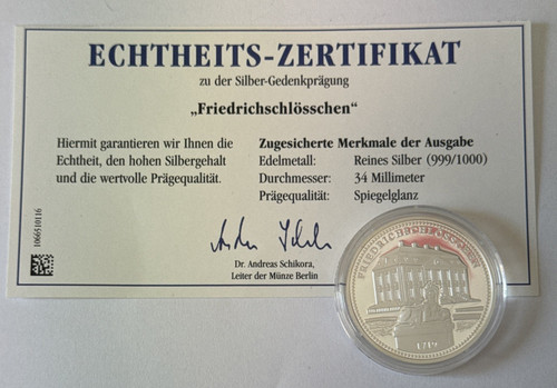 Silber-Gedenkprägung