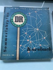 Kursbuch Deutsche Reichsbahn