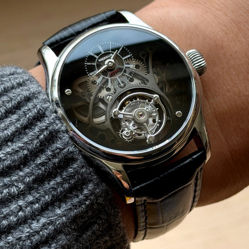 Merkur tourbillon uhr - merkur,