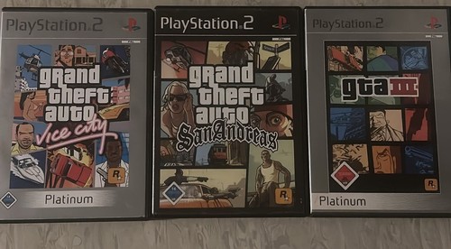Sony ps2 grand theft auto - sony, gta