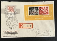 DDR 1950 - Block 7 auf R-Brief