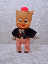 Warner Bros. Schweinchen Dick Porky Pig Figur Hong Kong Vintage 1968 - 19 cm