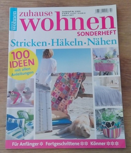 Zuhause wohnen stricken - zuhause,
