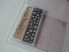 Stempel Bordüre - Herzen von Lavinia Stamps / ca 16 x 4 cm groß