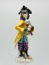 Meissen Figur,Affenkapelle Mit