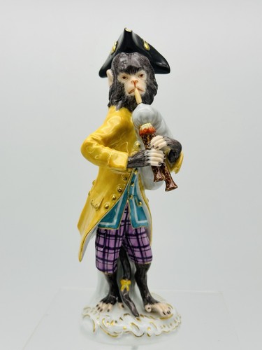 Meissen figur affenkapelle mit - meissen,