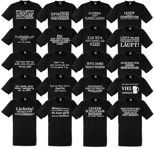 Sprüche shirt fun lustig - fun,
