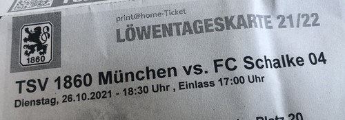 Tsv 1860 münchen schalke - tsv, münchen-fc