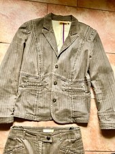 Biba Hosenanzug Jacke Gr. 44 Hose Gr.38 Baumwolle