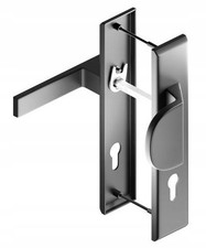 Türgriff Set Schwarz Matt