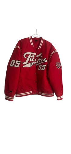Fubu collegejacke rot weiss - collegejacke, rot/weiss