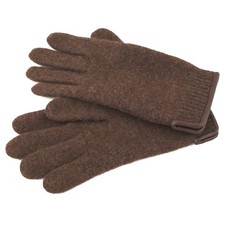 Faustmann Handschuhe Damen Herren Finger 100% Schurwolle Lederrand Woolmark