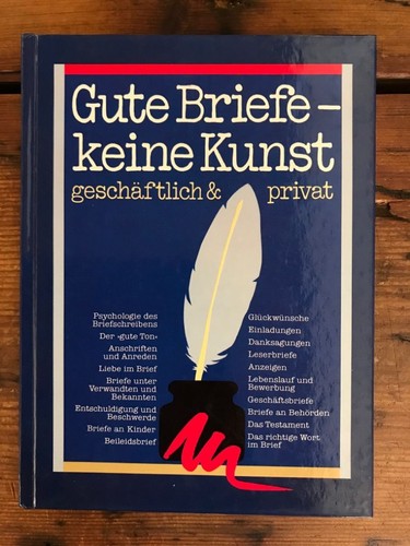 Gute briefe keine kunst - keine,