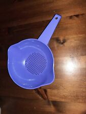 Tupperware beidseitiges Sieb in violett, Goldregen, "Rarität"