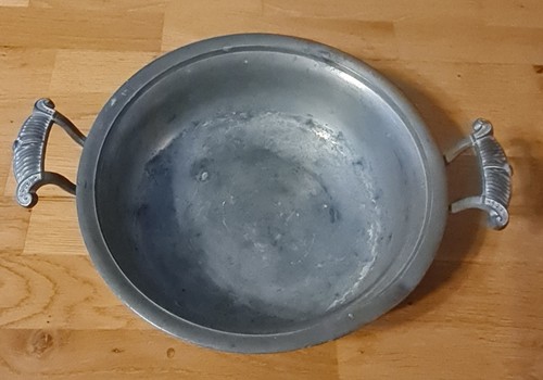 Alte zinn schale - zinn,