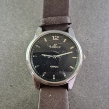 Lexor Herren Uhr – Klassischer Look mit schwarzem Zifferblatt