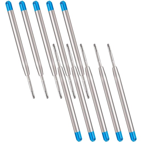10x kugelschreiberminen blau - 10x,