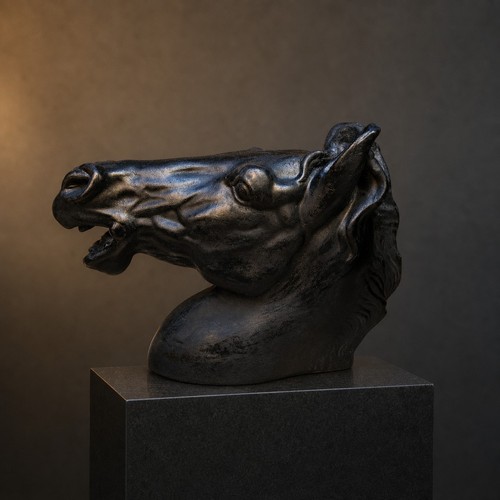 Deko figur pferdekopf - figur,