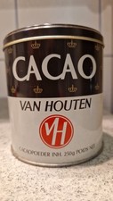 VAN HOUTEN Cacao Blechdose 250g Leer
