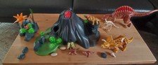 Playmobil Dinosaurier Vulkan mit Dinos
