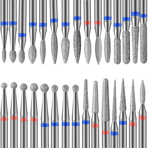 Nagelfräser bits 30pcs - nagelfräser,