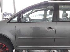 VW Touran 1T Tür vorn links Fahrertür LD7X platinumgreymetallic Dellen BJ2006