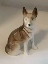 Hund Porzellanfigur Schäferhund, Gräfenthal Oder Foreign?