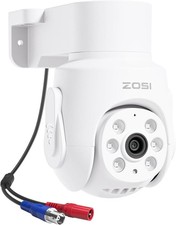 ZOSI 1080P 2MP TVI Überwachungskamera Außen Schwenkbar Dome Kamera IR Nachtsicht