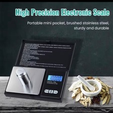 Taschenwaage 0,1g - 1000g Feinwaage , Digitalwaage , Taschenwaage,mit Batterien