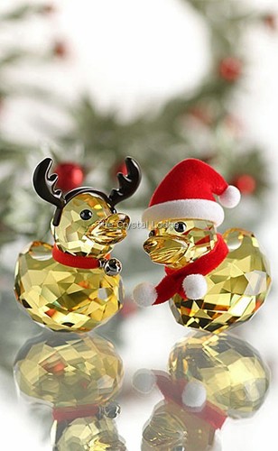 Swarovski happy ducks santa - swarovski,