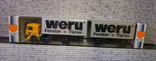 WVD Herpa Weru Fenster + Türen MAN  Hängerzug 1/87 