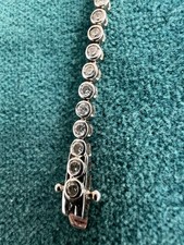 Schmales Tennisarmband 925er