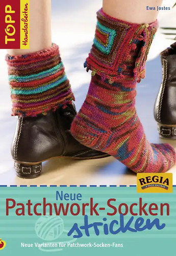Neue patchwork socken stricken - neue, patchwork-socken