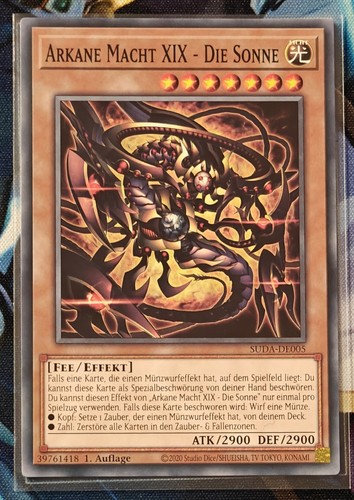 Arkane macht xix - yu-gi-oh,