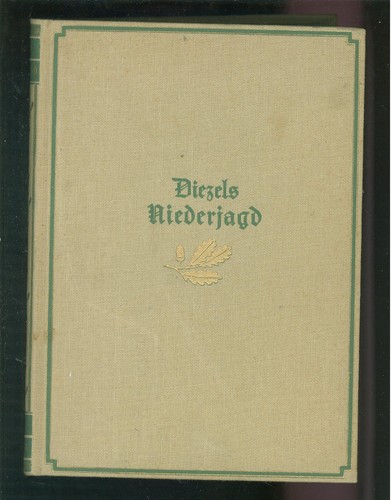 Diezels niederjagd 1931 w005e - niederjagd, -w005e