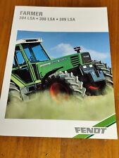 Fendt Farmer 304 308 309 LSA Traktor Tractor Brochure prospekt  35