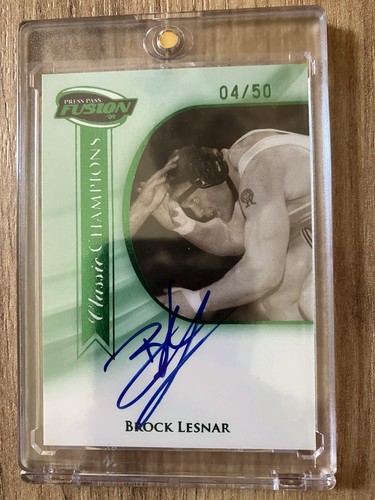 Brock lesnar card - on,