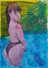 Frau Portrait | Moderne Kunst