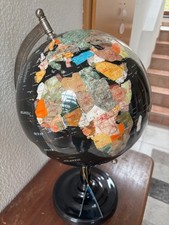 WEINBERGER Globus SCHMUCKGLOBUS ca.30 verschiedene Halb-Edelsteine ca. Ø30cm H55