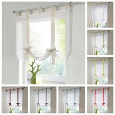 Raffrollo mit Schlaufen